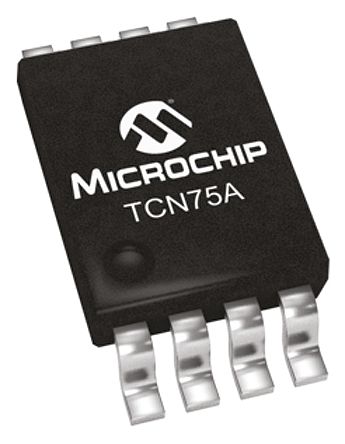 Microchip Digital Temperaturwandler ±1°C SMD, 8-Pin, Seriell-I2C, SMBus -55 → +125 °C