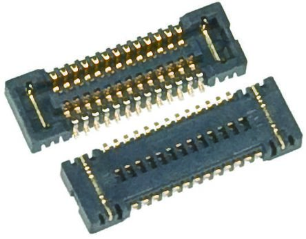 Molex Connecteur Femelle Pour CI, 50 Contacts, 2 Rangées, 0.4mm, Montage En Surface, Droit