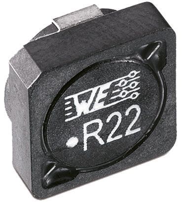 Wurth Elektronik WE-PDF Drosselspule, 11 μH 6.9A Mit MnZn-Kern, 1064 Gehäuse 10.2mm / ±20%, 25MHz