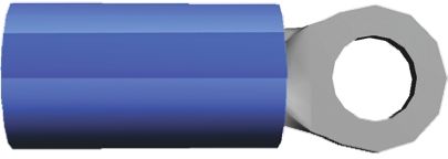 TE Connectivity Cosses à œillet, Isolé, Bleu, 2.6mm², M3.5, Série PIDG