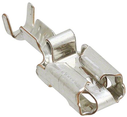 TE Connectivity Positive Lock .250 Mk I Flachsteckhülse, Unisoliert, 6.35 X 0.81mm, Buchse, 0.5mm² - 1.5mm², 20AWG Min