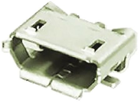 TE Connectivity USB-Steckverbinder 2.0 B Buchse / 1.0A, SMD