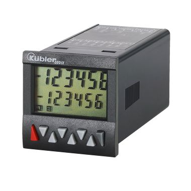Kübler CODIX 924 Bidirektional Zähler LCD 6-stellig, U/min, Sekunden, Max. 60kHz, 90 → 260 V Ac, -999999