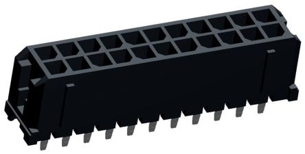 Molex Micro-Fit 3.0 Leiterplatten-Stiftleiste Gerade, 22-polig / 2-reihig, Raster 3.0mm, Kabel-Platine,