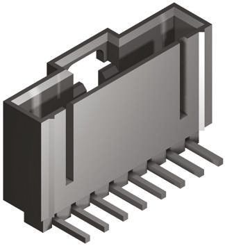 Molex SL Leiterplatten-Stiftleiste Gewinkelt, 5-polig / 1-reihig, Raster 2.54mm, Kabel-Platine, Lötanschluss-Anschluss,