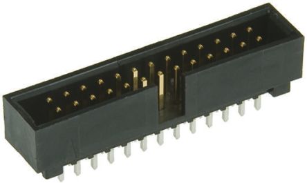 Molex Conector Macho Para PCB Serie C-Grid De 30 Vías, 2 Filas, Paso 2.54mm, Para Soldar, Montaje En Orificio Pasante