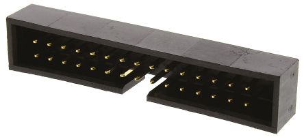 Molex C-Grid Leiterplatten-Stiftleiste Gerade, 30-polig / 2-reihig, Raster 2.54mm, Kabel-Platine,