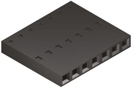 Molex SL Steckverbindergehäuse Buchse 2.54mm, 7-polig / 1-reihig Gerade, Kabelmontage Für SL-Steckverbinder
