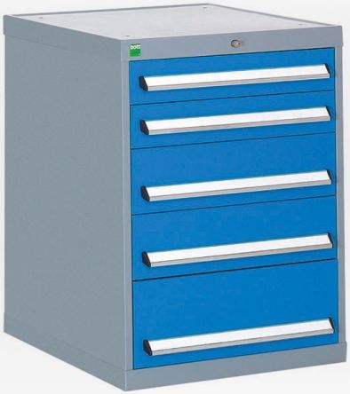 Rs672649 Bott 5 Drawer Workshop Bench System Cabinet 672 649
