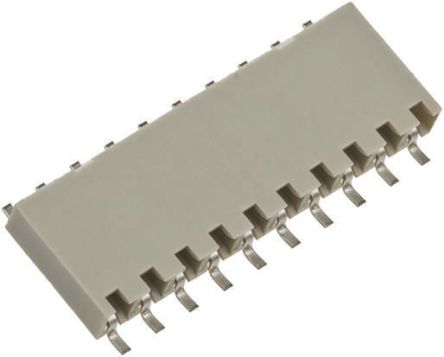 Amphenol Communications Solutions Dubox Leiterplattenbuchse Gewinkelt 6-polig / 1-reihig, Raster 2.54mm