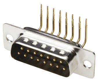 ASSMANN WSW A-DS Sub-D Steckverbinder Stecker Abgewinkelt, 25-polig / Raster 2.77mm, Durchsteckmontage Lötanschluss