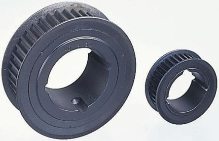 RS PRO 同步带轮, 64齿, 5mm节距, 适用于22mm宽皮带, 铸铁制
