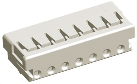 TE Connectivity AMP CT Steckverbindergehäuse Buchse 2mm, 7-polig / 1-reihig Gerade, Kabelmontage Für