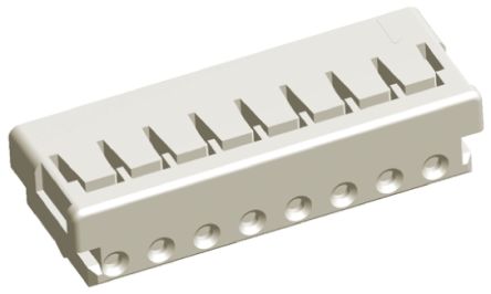 TE Connectivity AMP CT Steckverbindergehäuse Buchse 2mm, 8-polig / 1-reihig Gerade Für Kabel-Platinen-Verbinder