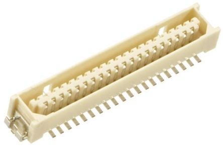 HARWIN M40 Leiterplatten-Stiftleiste Gerade, 41-polig / 2-reihig, Raster 1.0mm, Platine-Platine,