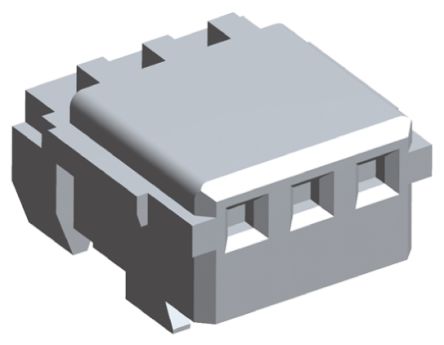 TE Connectivity AMP Mini CT IDC-Steckverbinder Buchse,, 3-polig / 1-reihig, Raster 1.5mm