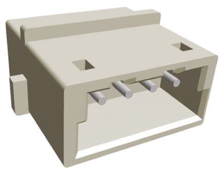 TE Connectivity AMP CT Steckverbindergehäuse Stecker 2mm, 4-polig / 1-reihig Gerade, Tafelmontage