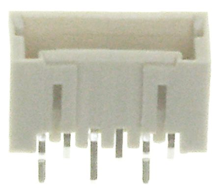 TE Connectivity AMP Mini CT Leiterplatten-Stiftleiste Gerade, 6-polig / 1-reihig, Raster 1.5mm, Kabel-Platine,