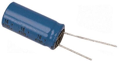 Vishay 146 RTI, THT Aluminium-Elektrolyt Kondensator 2200μF ±20% / 16V Dc, Ø 12.5mm X 25mm, Bis 125°C