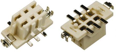 Hirose Conector Hembra Para PCB Serie DF11, De 30 Vías En 2 Filas, Paso 2mm, 12A, Montaje Superficial, Para Soldar