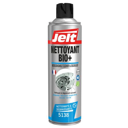 Jelt Detergente Per Parti Meccaniche Nettoyant BIO+,, Spray Da 650/400 Ml, Solvente, Per Rimozione Di Adesivo,