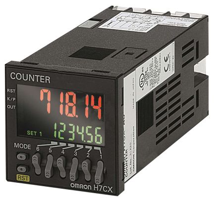 Intelligent double digital display counter/Tachometer frequency meter/time relay