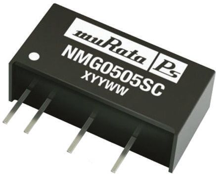 Murata Power Solutions Murata NMG DC/DC-Wandler 2W 15 V Dc IN, 15V Dc OUT / 133mA 1kV Dc Isoliert