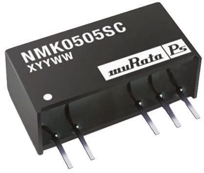 Murata Power Solutions Murata NMK DC/DC-Wandler 2W 5 V Dc IN, ±5V Dc OUT / ±200mA 3kV Dc Isoliert