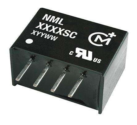 Murata Power Solutions Murata NML DC/DC-Wandler 2W 5 V Dc IN, 5V Dc OUT / 400mA 1kV Dc Isoliert