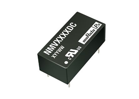 Murata Power Solutions Murata NMV DC/DC-Wandler 1W 5 V Dc IN, ±5V Dc OUT / ±100mA 3kV Dc Isoliert