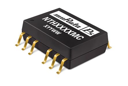 Murata Power Solutions Murata NTH DC/DC-Wandler 2W 5 V Dc IN, ±5V Dc OUT / ±200mA 1kV Dc Isoliert