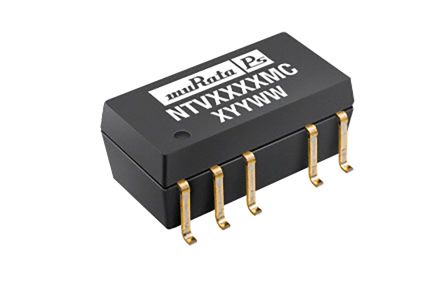 Murata Power Solutions Murata NTV DC/DC-Wandler 1W 12 V Dc IN, ±5V Dc OUT / ±100mA 3kV Dc