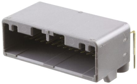 JAE Conector Macho Para PCB Ángulo De 90° Serie MX34 De 28 Vías, 2 Filas, Paso 2.2mm, Para Soldar, Montaje En Orificio