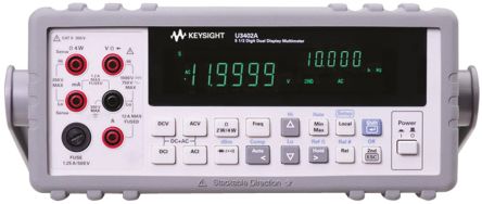 Keysight Technologies Keysight U3402A, TischVFD Digital-Multimeter 1000V Ac / 12A Ac, 300MΩ, ISO-kalibriert