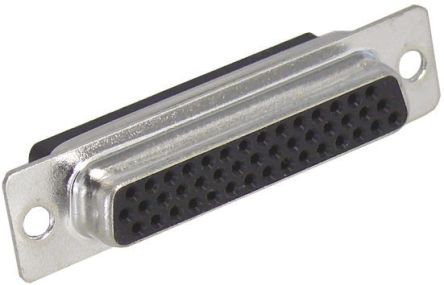 HARTING Sub-D Steckverbinder Buchse, 44-polig / Raster 2.29mm, Kabelmontage Crimp