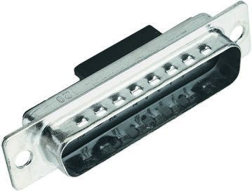 HARTING Sub-D Steckverbinder Stecker, 10 (Signal), 3 (Versorgung/koaxial)-polig, Kabelmontage Crimp