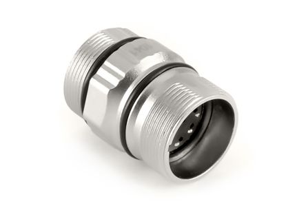 Amphenol Industrial Amphenol Circular Connector, 12 Contacts, Cable Mount, M23 Connector, Socket, Male, IP67, MotionGrade Series