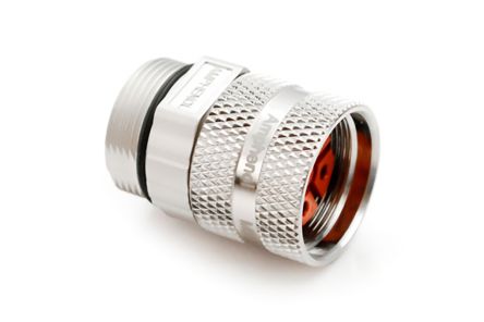 Amphenol Industrial Circular Connector, 6 Contacts, Cable Mount, M23 Connector, Plug, Female, IP67, MotionGrade Series