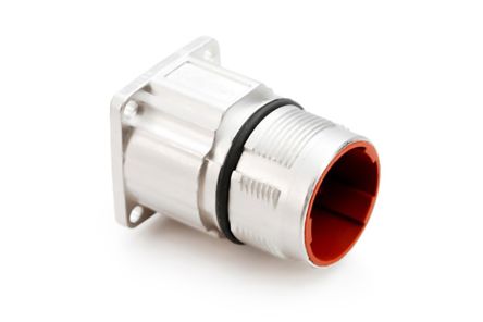 Amphenol Industrial Amphenol Circular Connector, 8 Contacts, Panel Mount, M23 Connector, Socket, Male, IP67, MotionGrade Series