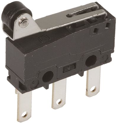 Panasonic Roller Lever Micro Switch, Solder Terminal, 100 MA @ 30 V Dc, SP-CO