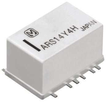 Panasonic PCB Mount High Frequency Relay, 4.5V Dc Coil, 50Ω Impedance, 3GHz Max. Coil Freq., SPDT