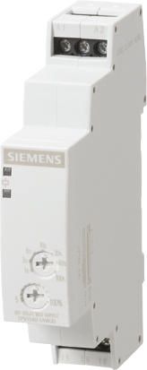 Siemens Zeitrelais, DIN-Schienen, 0.05 → 100 S, 3 → 100 Min, 5 → 100h, 12 → 240V Ac/dc, 1