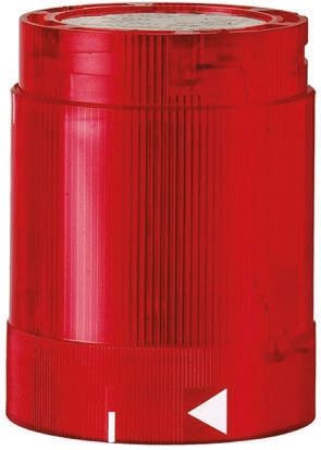 Werma KombiSIGN 50 848 Signalleuchte Blitz-Licht Rot, 24 V Ac/dc, 50mm X 67mm