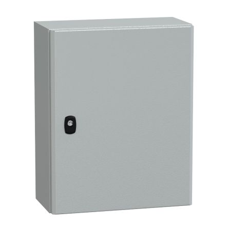 Schneider Electric Caja De Pared Spacial S3D De Acero Gris, Con Placa De Montaje, 500 X 400 X 200mm, IP66