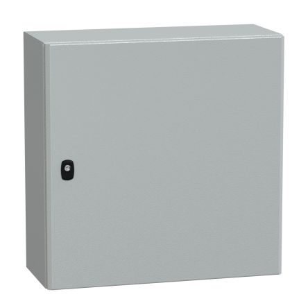 Schneider Electric Contenitore A Parete Con Portello Piatta In Acciaio 600 X 600 X 250mm, Col. Grigio, IP66