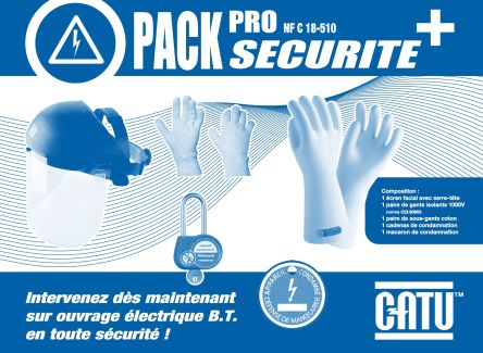Catu 1-Lock Electrician Lockout Kit, 6mm Shackle