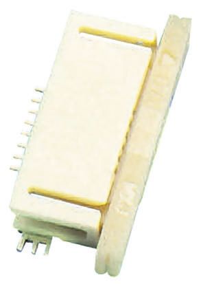 Molex, Easy-On, 52746 0.5mm Pitch 18 Way Right Angle Female FPC Connector, ZIF Bottom Contact