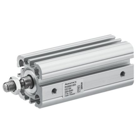 EMERSON – AVENTICS Emerson CCI Pneumatik-Kompaktzylinder Doppeltwirkend, Bohrung Ø 25mm / Hub 25mm, Bis 10bar