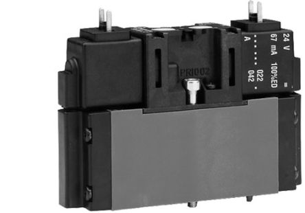 EMERSON – AVENTICS CD01-PA Pneumatik-Magnetventil 24V Dc, Magnet/Pneumatisch-betätigt