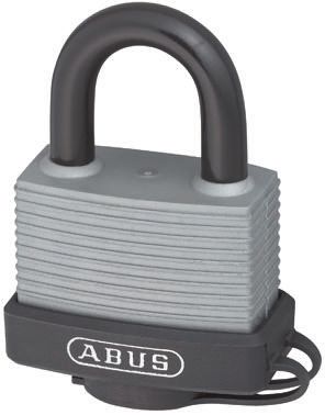 ABUS Aluminium, Stahl Vorhängeschloss Mit Schlüssel, Bügel-Ø 8mm X 24.5mm